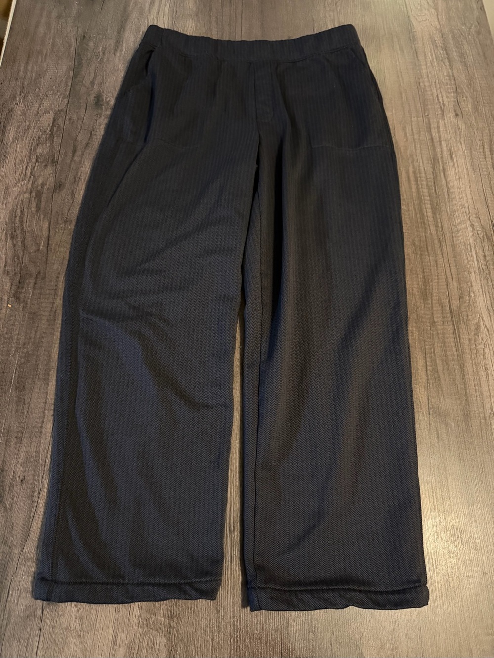 Mondetta Men's Black Wide-Leg Elastic Waist Joggers